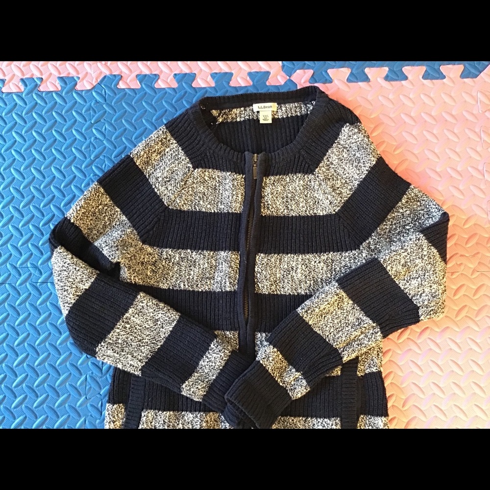 L.L. Bean zipper sweater
